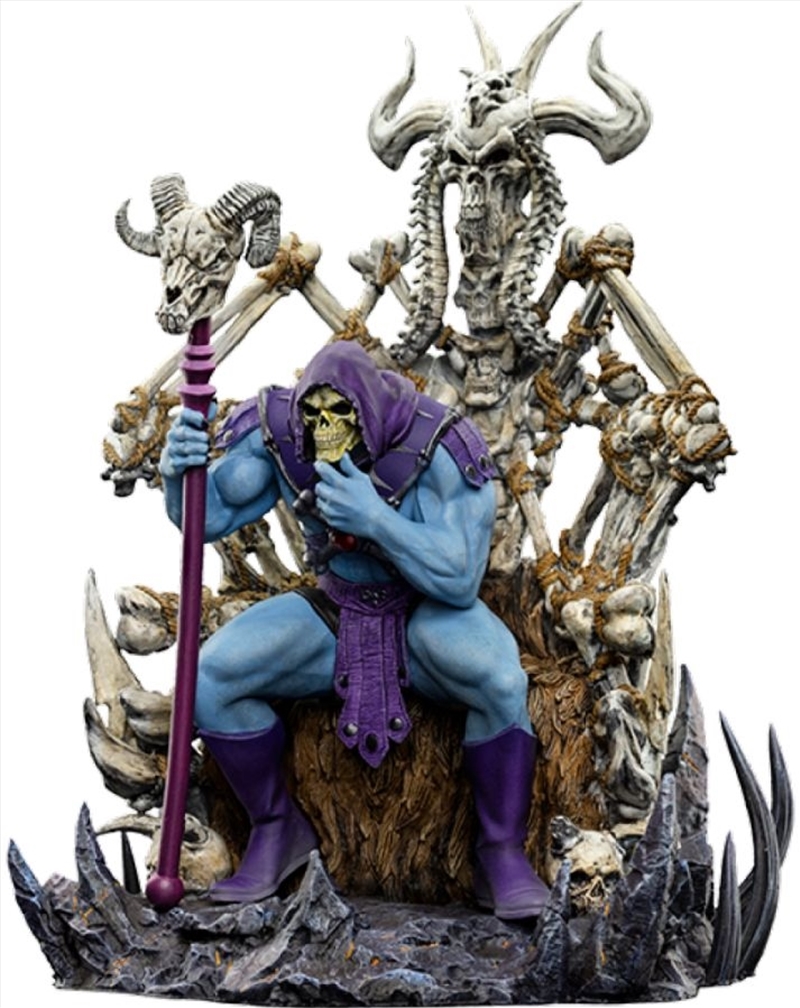Masters of the Universe - Skeletor on Thone Deluxe 1:10 Scale Statue/Product Detail/Statues