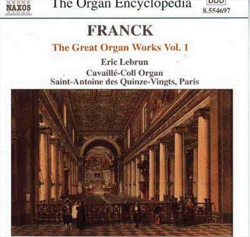 Franck: Great Organ Works Vol 1/Product Detail/Classical