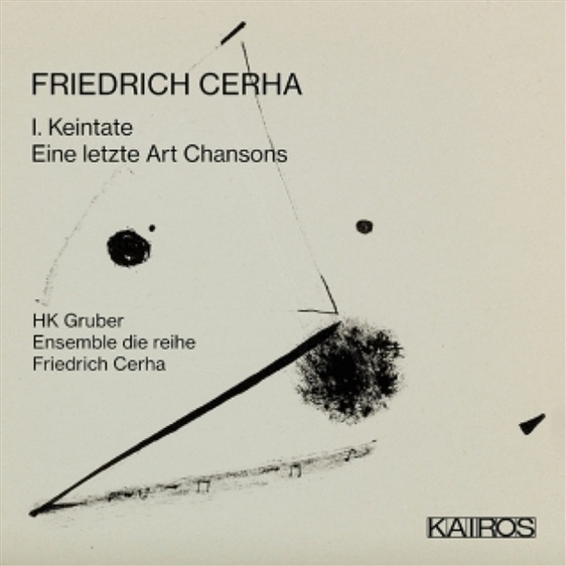 Friedrich Cerha - I Keintate //Product Detail/Pop