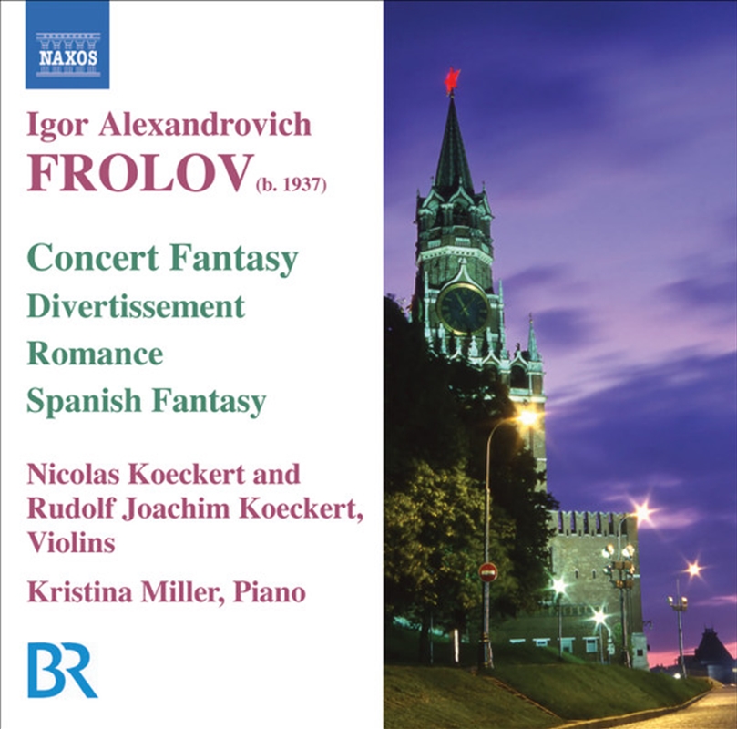 Frolov - Music For Violin & Piano/Product Detail/Classical
