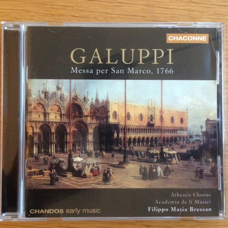Galuppi: Messa Per San Marco/Product Detail/Classical