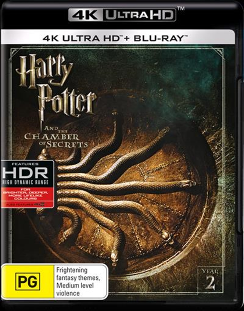 Harry Potter And The Chamber Of Secrets | Blu-ray + UHD - Year 2 | UHD
