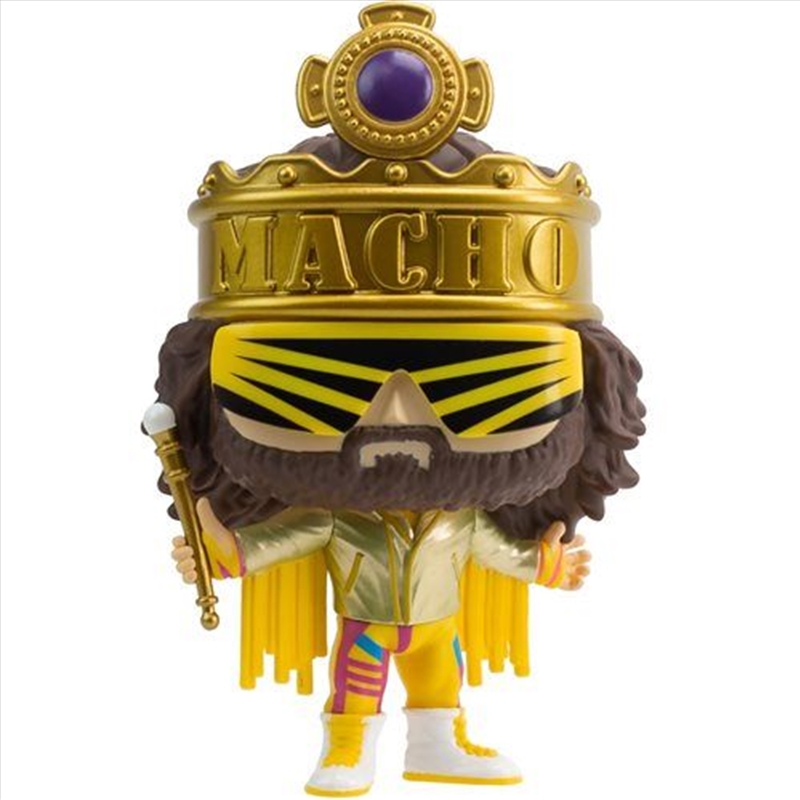 WWE - Macho Man Randy Savage Wrestlemania 6 Metallic US Exclusive Pop! Vinyl [RS]/Product Detail/Sport