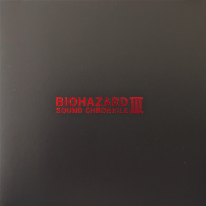 Biohazard Sound Chronicle Iii/Product Detail/Pop