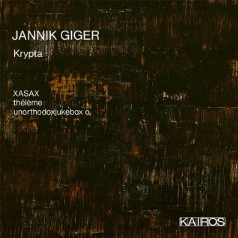 Jannik Giger: Krypta/Product Detail/Pop