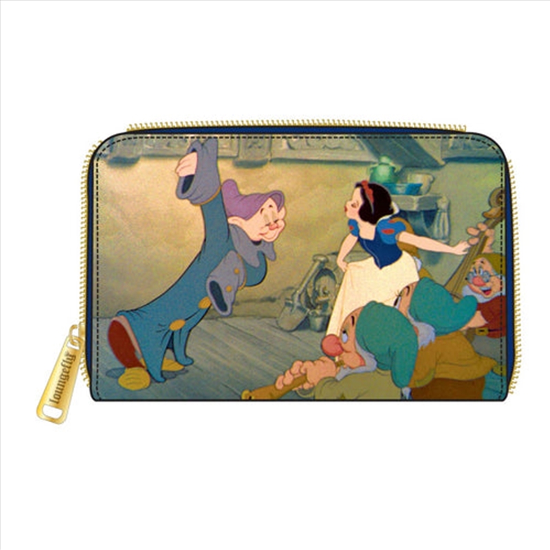 Loungefly Snow White and the Seven Dwarfs - Scenes Zip Purse/Product Detail/Wallets