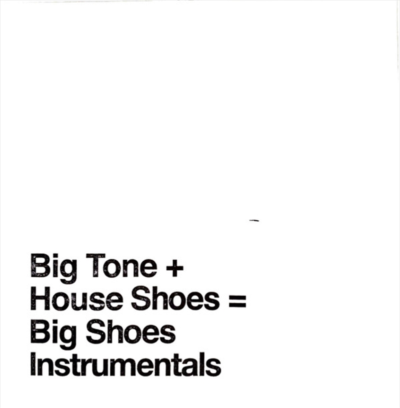 Big Shoes Instrumentals/Product Detail/Hip-Hop