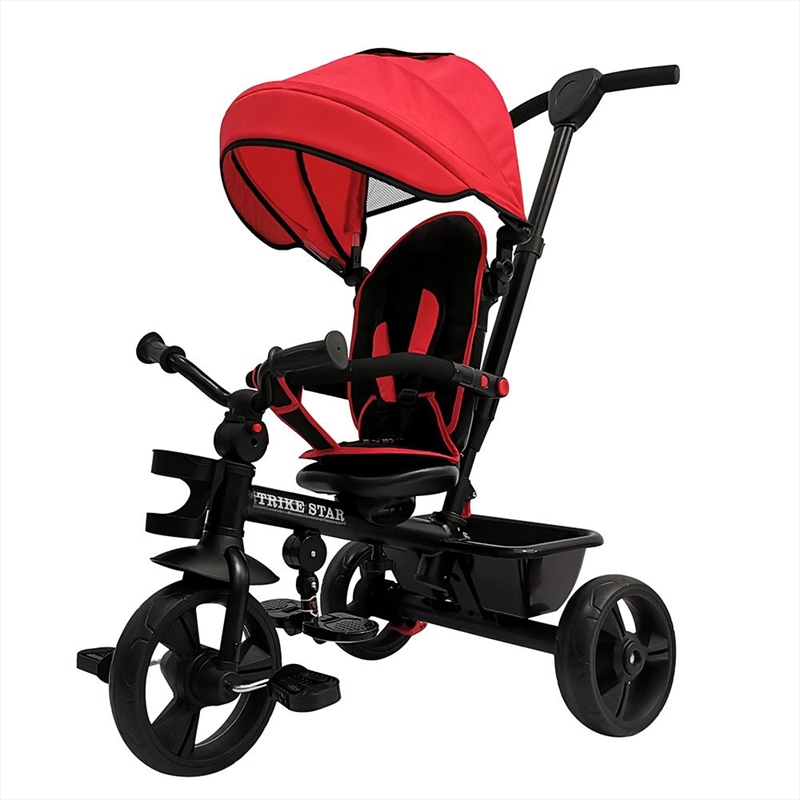3 In 1 Deluxe Trike Red | Toy