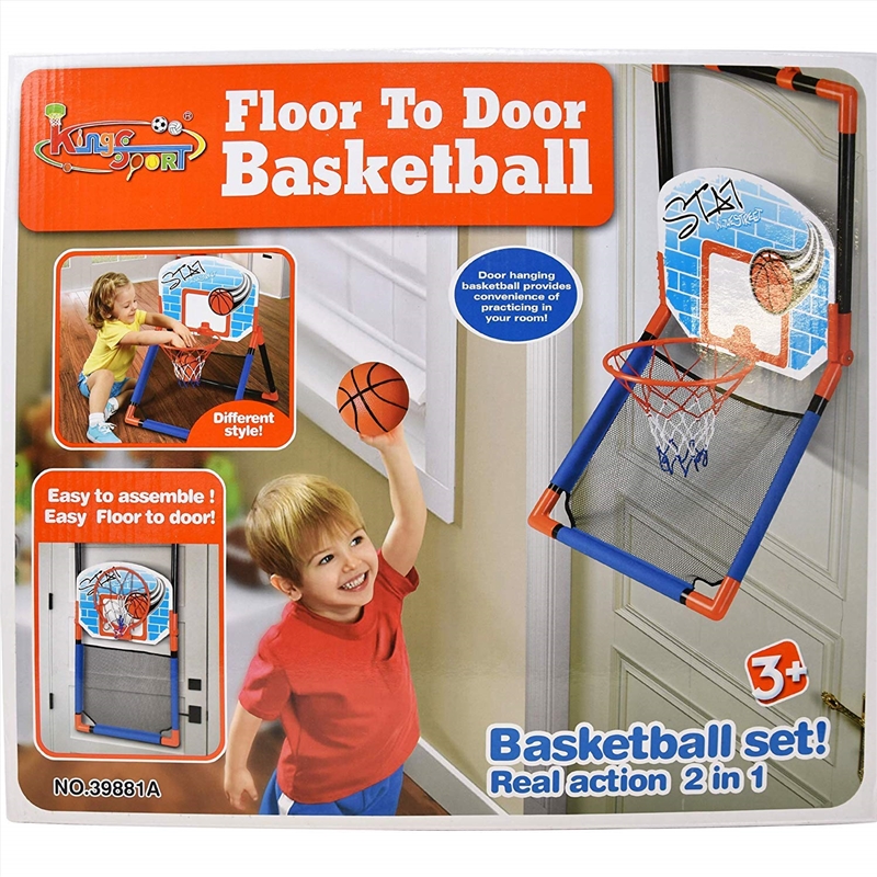 2 In 1 Floor To Door Basketball Set/Product Detail/Toys