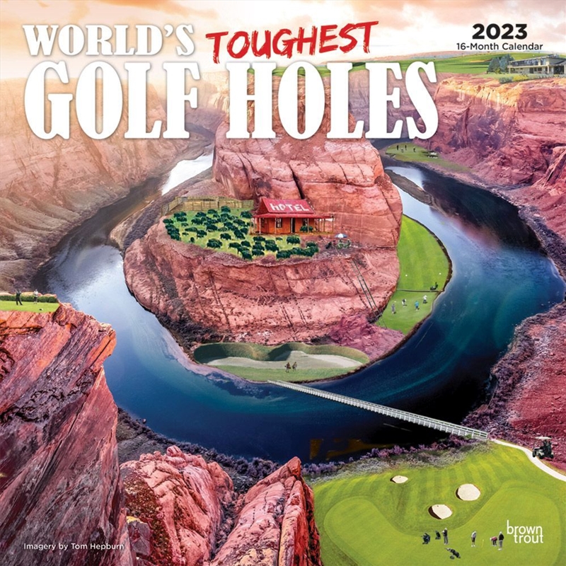 Worlds Toughest Golf Holes Square Calendar 2023/Product Detail/Calendars & Diaries