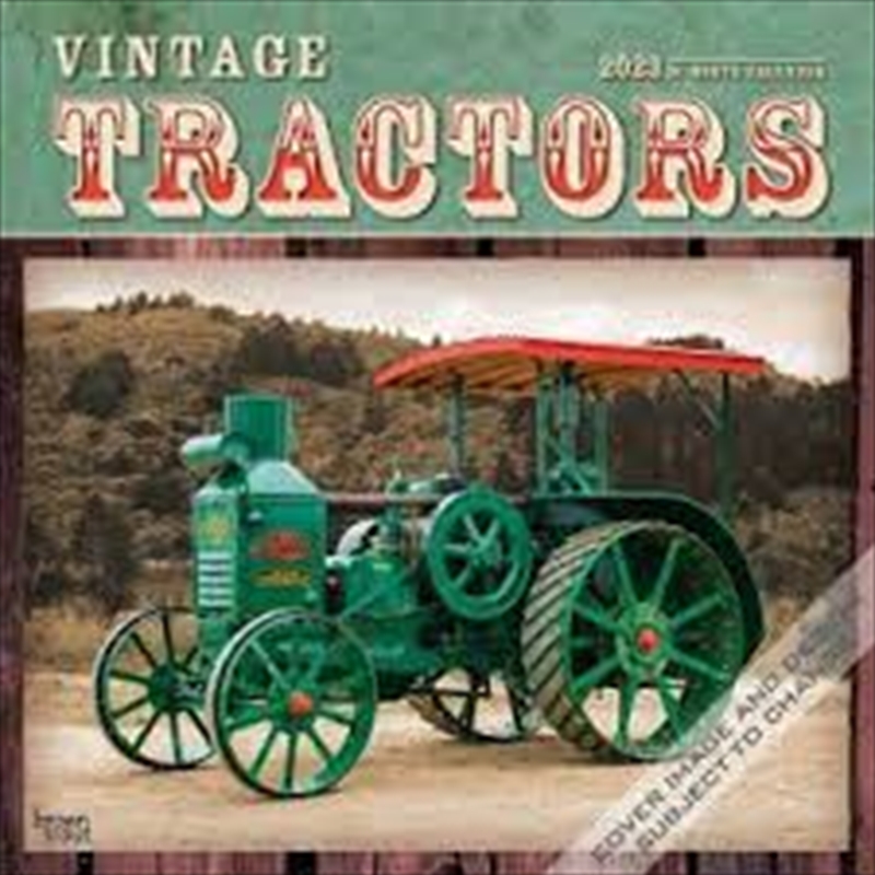 Vintage Tractors Square Calendar 2023/Product Detail/Calendars & Diaries