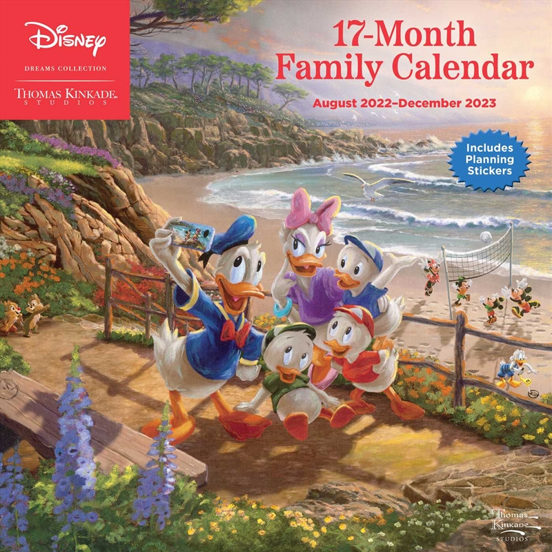 Disney Dreams 17 Month Family Calendar 2023/Product Detail/Calendars & Diaries