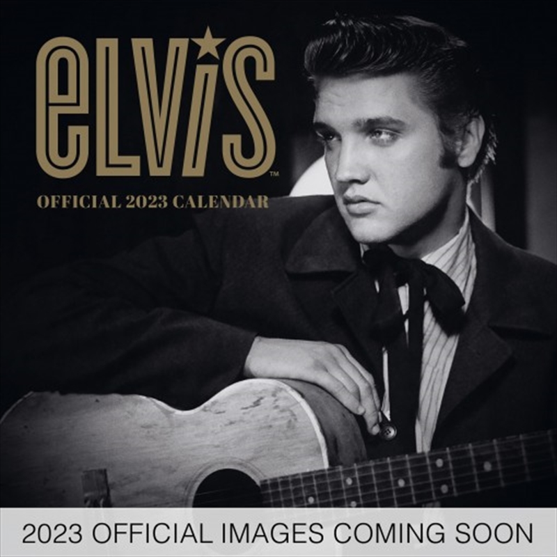 Elvis Square Calendar 2023 | Merchandise
