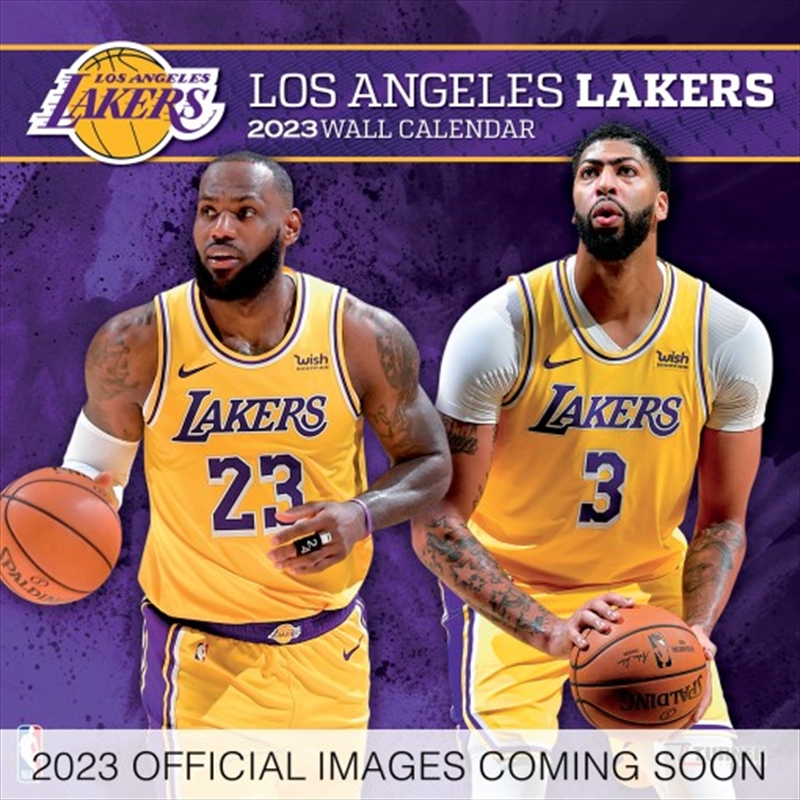 Los Angeles Lakers Team Square Calendar 2023/Product Detail/Calendars & Diaries