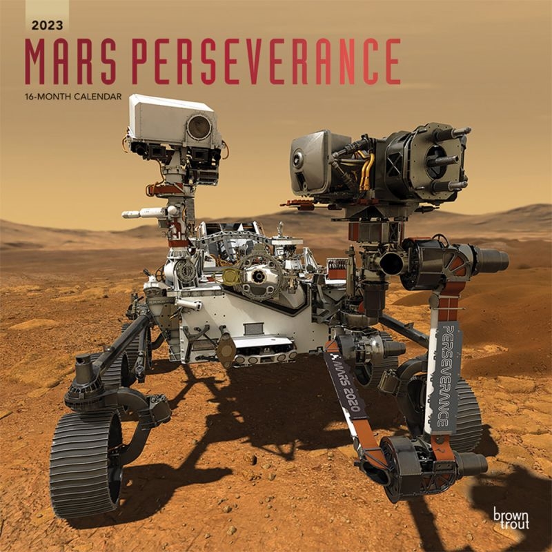 Mars Perseverance Square Foil Calendar 2023 | Merchandise