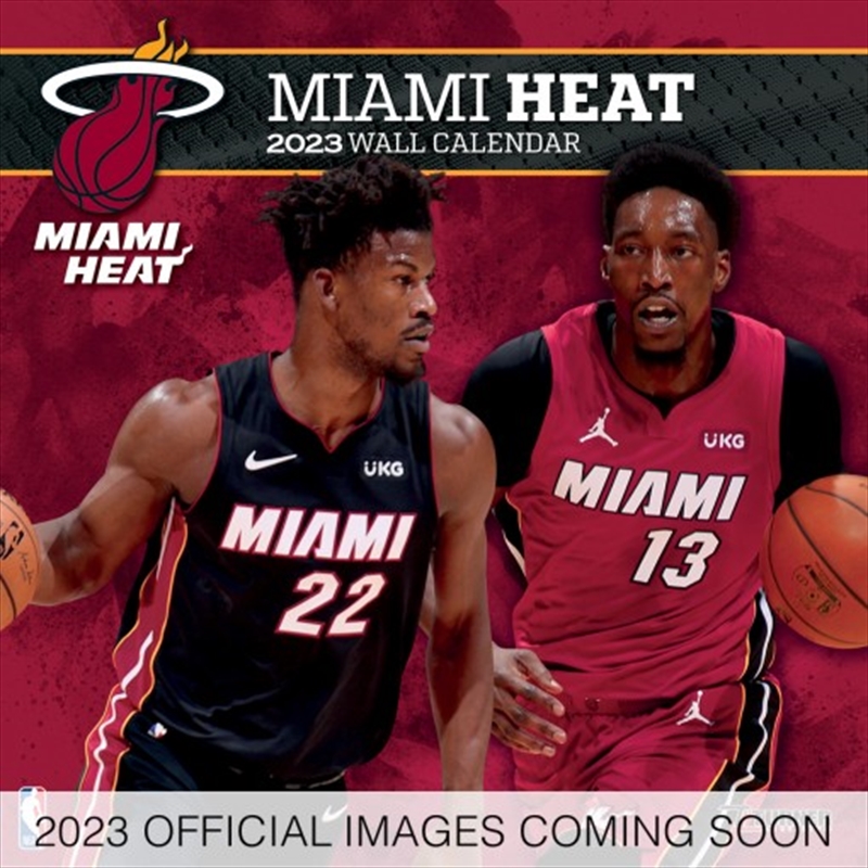 Miami Heat Team Square Calendar 2023/Product Detail/Calendars & Diaries