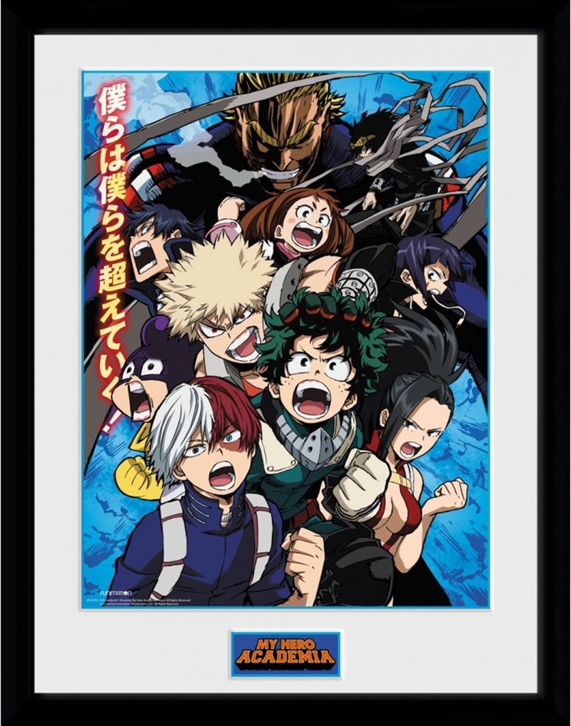 My Hero Academia Season 2 Framed Print/Product Detail/Posters & Prints