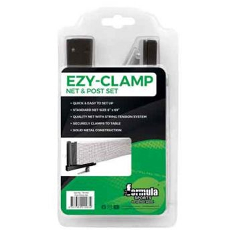 Ezy Clamp Table Tennis Net And Post Set | Merchandise
