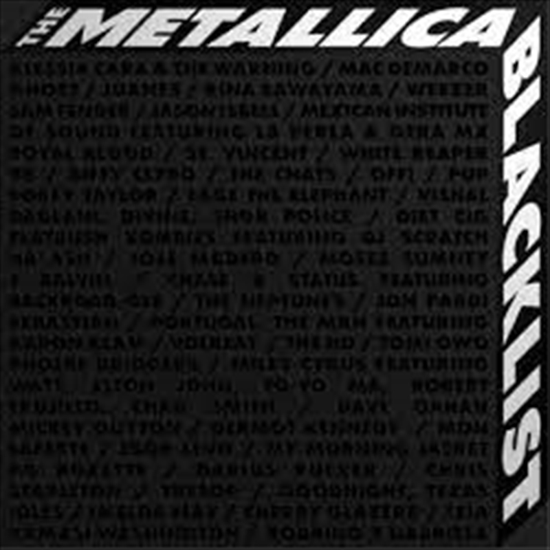 Metallica Blacklist/Product Detail/Rock