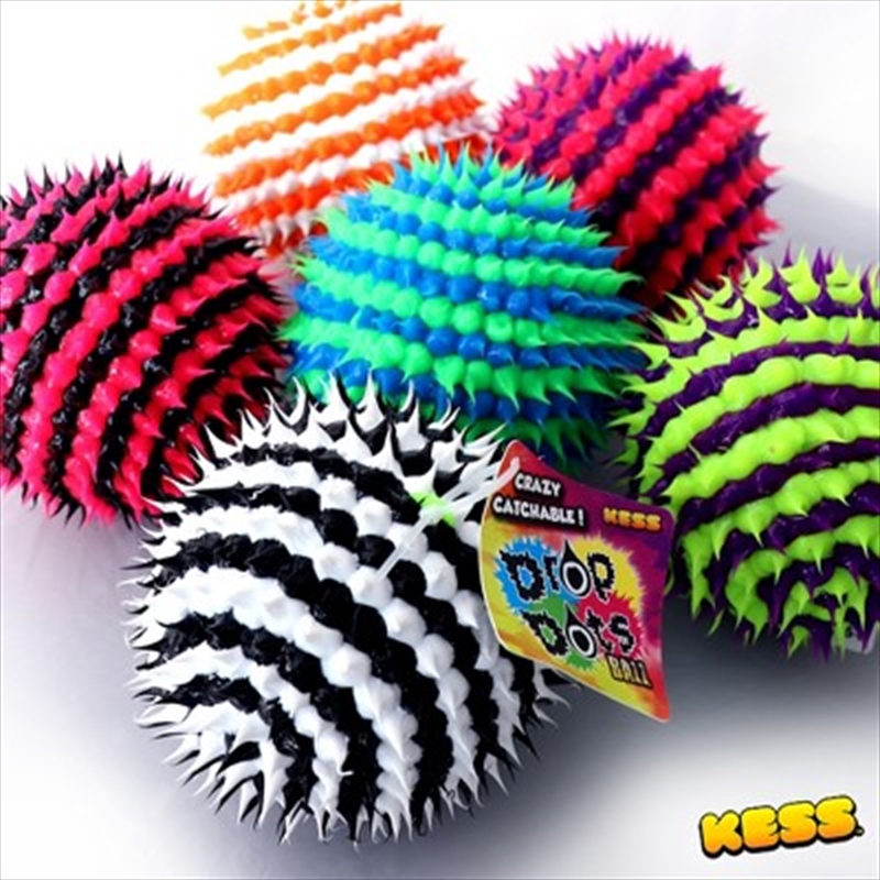 Drop Dots Ball 85mm Assorted Colours | Merchandise