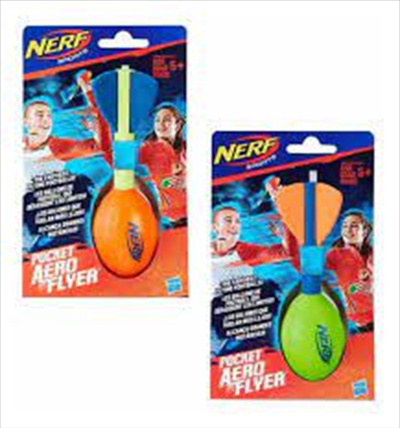Nerf Pocket Aero Flyer - Assorted Colours | Merchandise