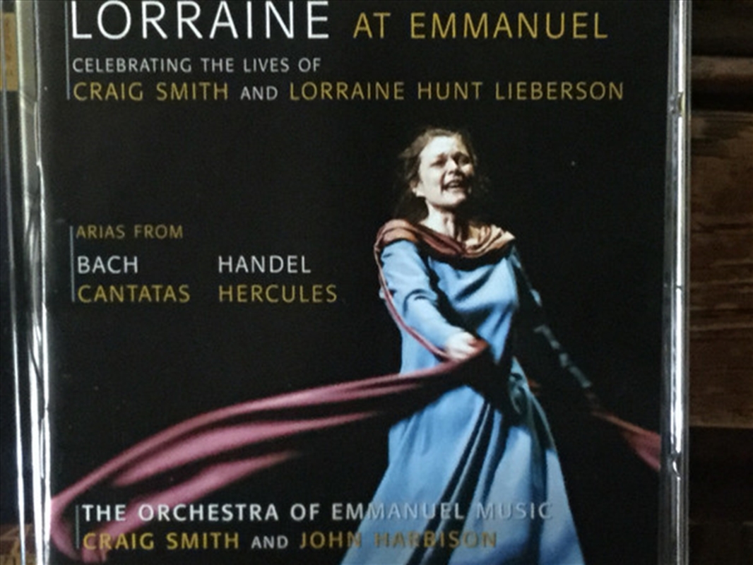 Lorraine Hunt Lieberson At Emmanuel/Product Detail/Classical