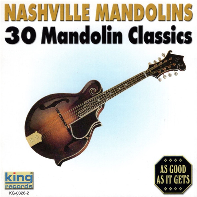 Nashville Mandolins: 30 Mandolin Classics/Product Detail/Country