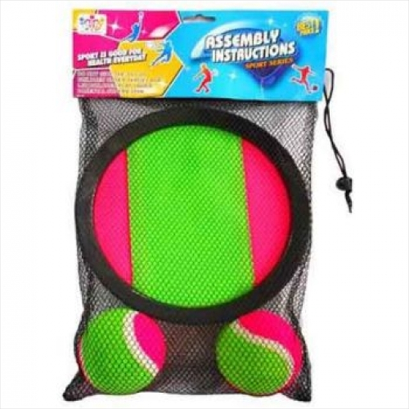 Velcro Catch Ball In Net Bag | Merchandise