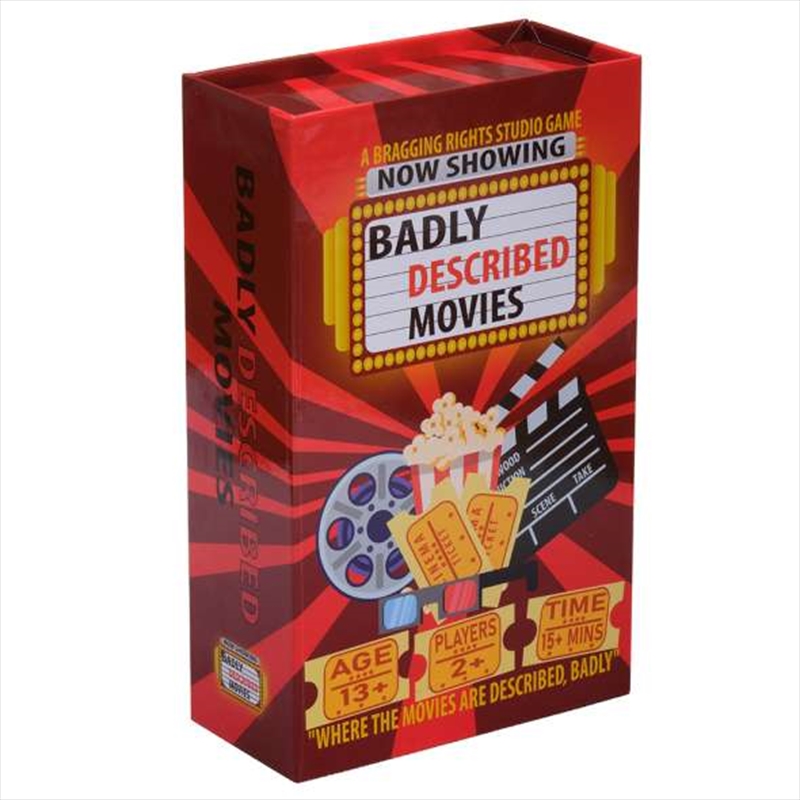 Badly Described Movies Card Game | Games