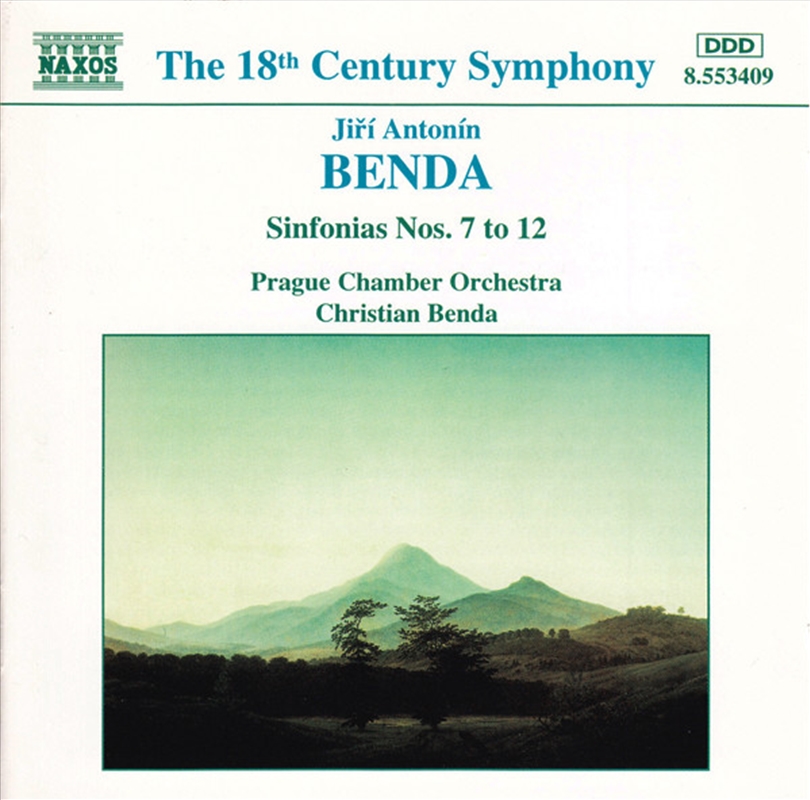 Benda: Sinfonia No 7-No 12/Product Detail/Classical