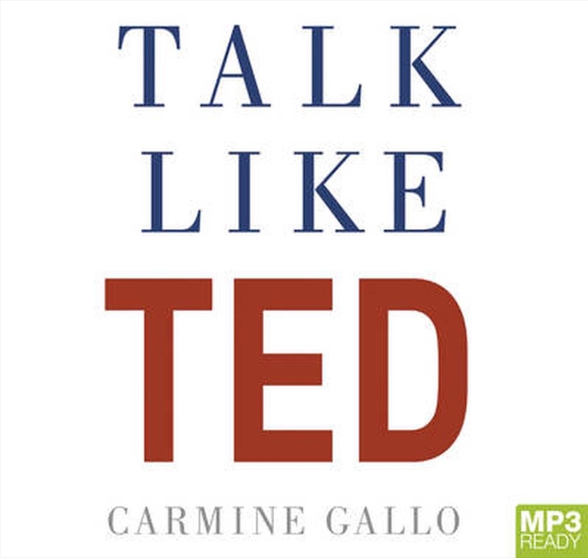 Talk Like TED/Product Detail/Self Help & Personal Development