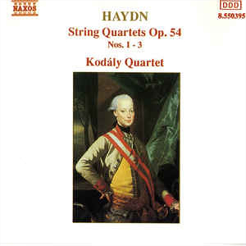 Haydn String Qts Op 54 1 - 3/Product Detail/Music