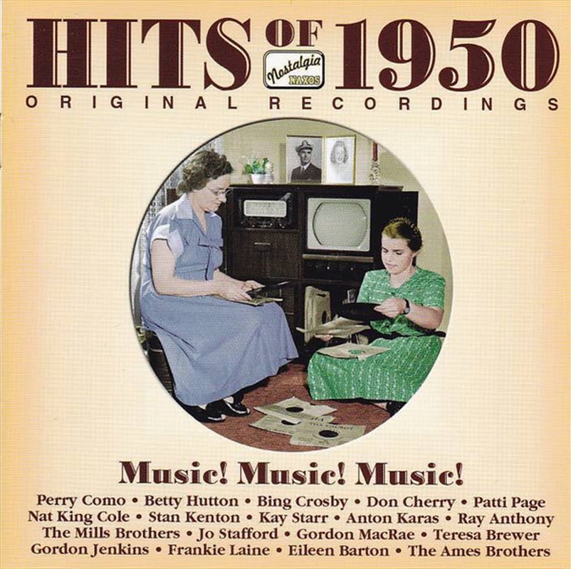 Hits Of 1950/Product Detail/Music