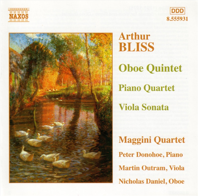 Bliss: Oboe Quintet, Piano Quartet, Viola Sonata/Product Detail/Classical