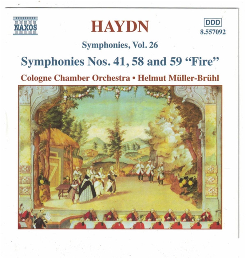 Haydn: Symphonies 41, 58 & 59/Product Detail/Classical