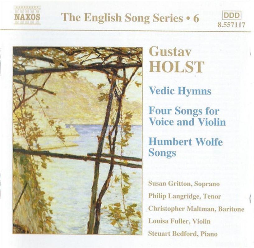 Holst: English Song Series/Product Detail/Classical