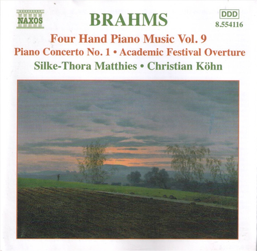 Brahms: Four Hand Piano Music Vol 9/Product Detail/Classical