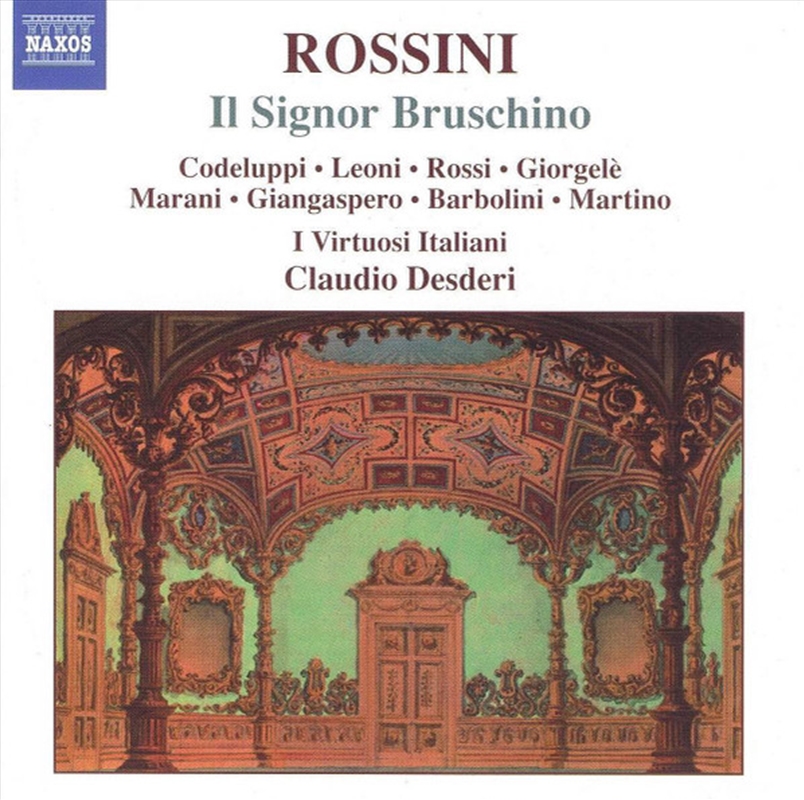 Il Signor Bruschino/Product Detail/Music CD Albums & Vinyl Records
