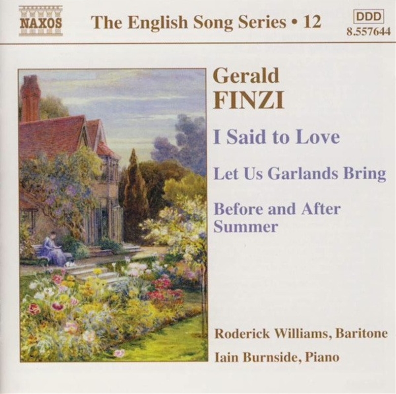 Finzi: Songs/Product Detail/Classical