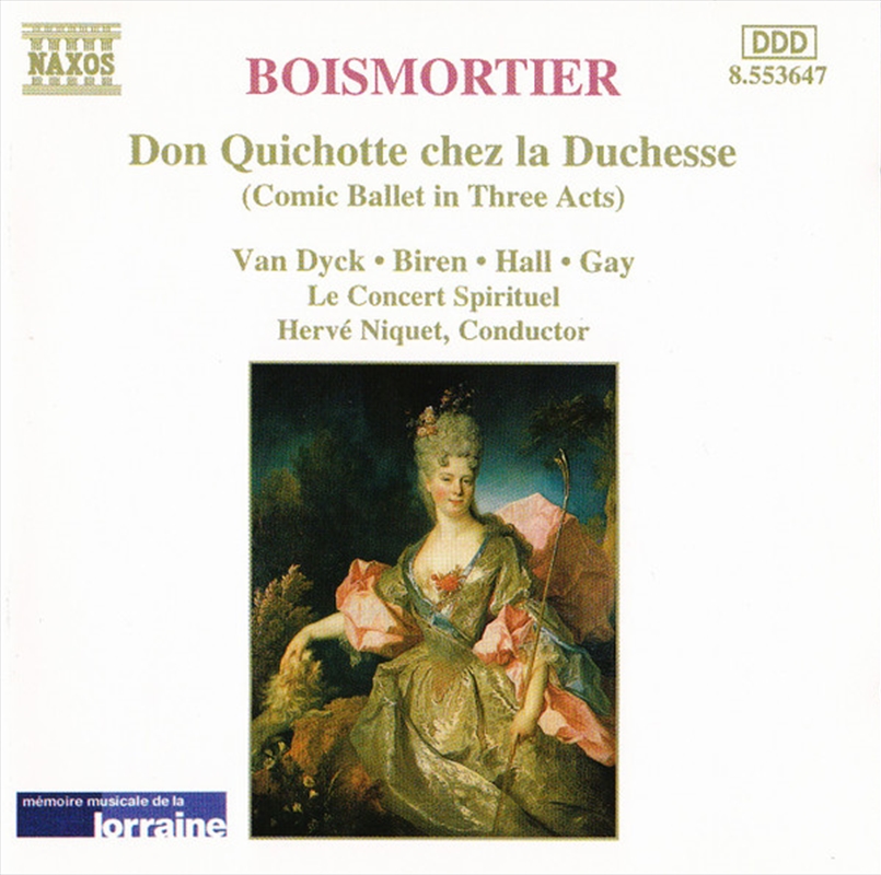 Boismortier: Don Quichotte/Product Detail/Classical
