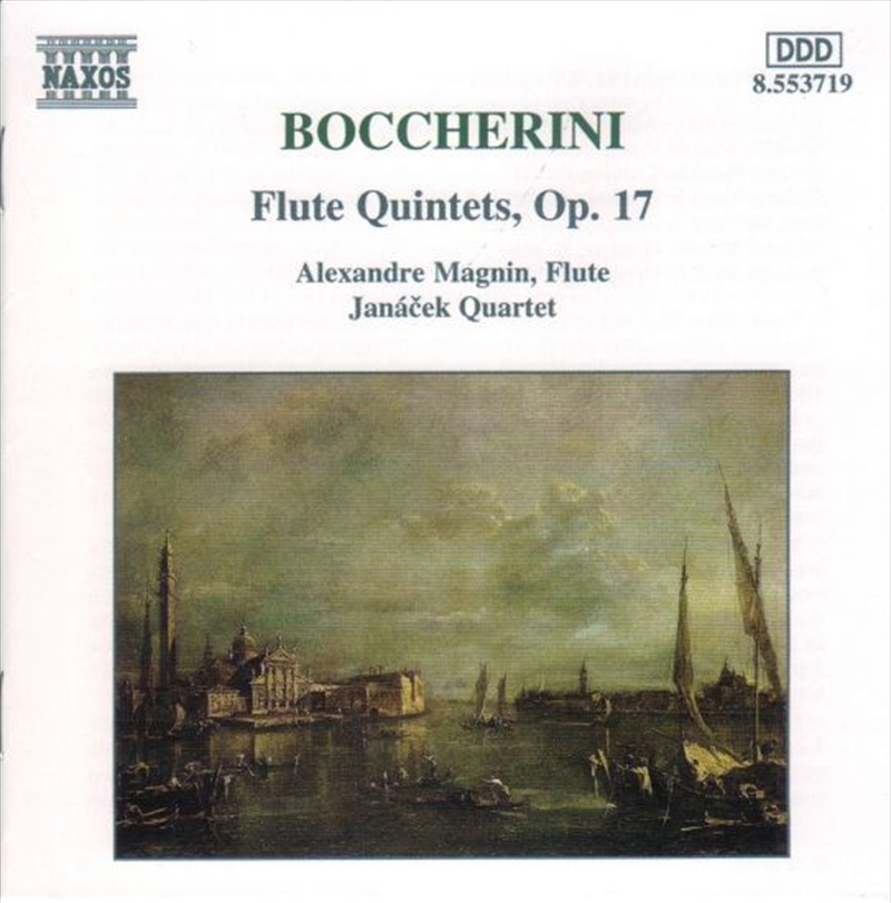 Boccherini: Flute Quintet Op 17/Product Detail/Classical