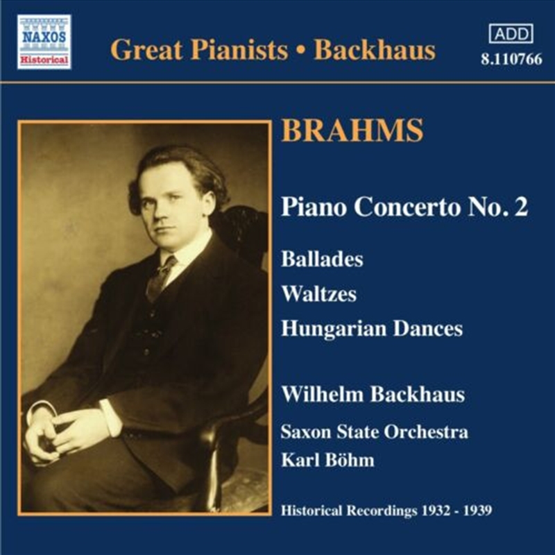Brahms: Piano Concerto No 2/Product Detail/Classical