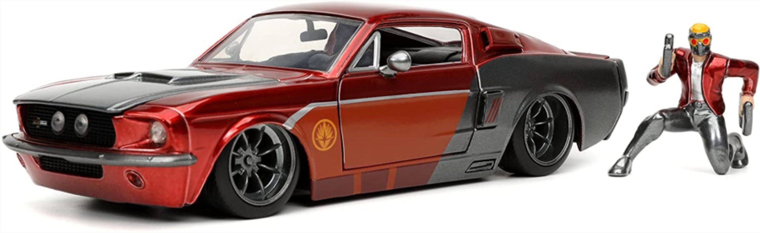 Guardians of the Galaxy (comics) - Star-Lord & 1967 Ford Mustang 1:24 Scale/Product Detail/Figurines