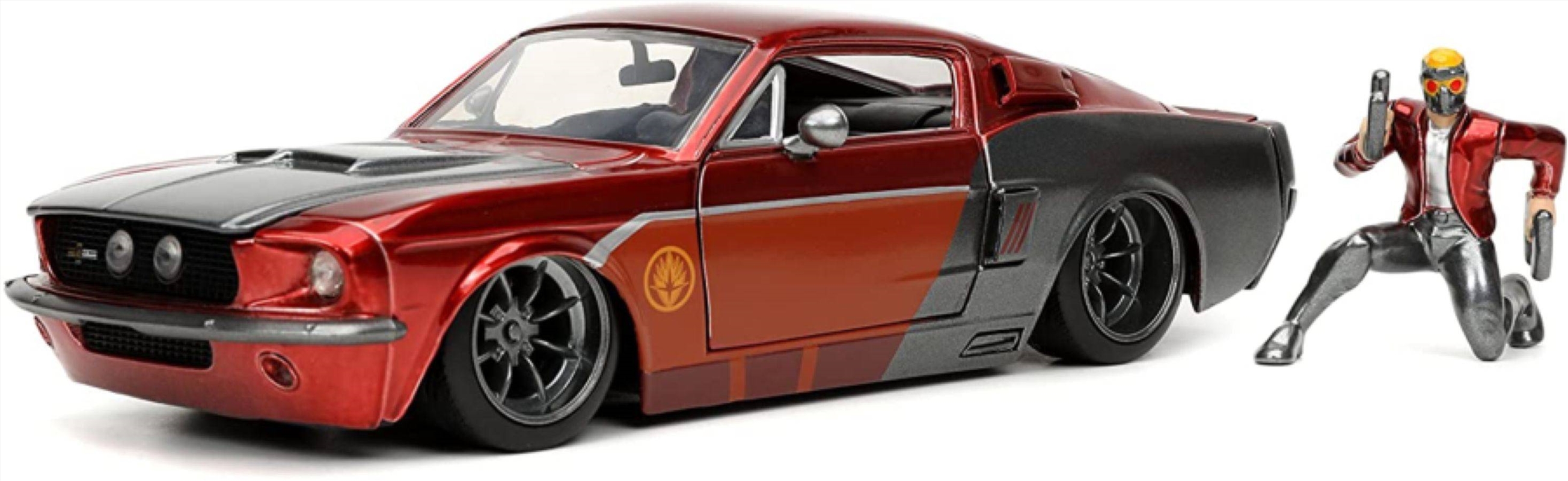 Guardians of the Galaxy (comics) - Star-Lord & 1967 Ford Mustang 1:24 Scale/Product Detail/Figurines