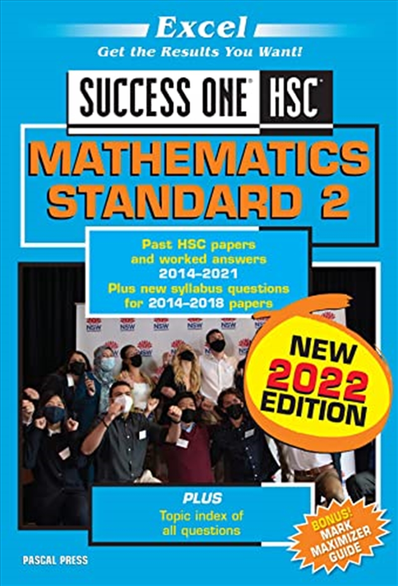 Excel Success One HSC Mathematics Standard 2 2022 Edition | Paperback Book