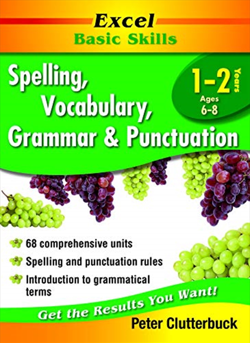 Excel Spelling, Vocabulary, Grammar & Punctuation/Product Detail/Reading