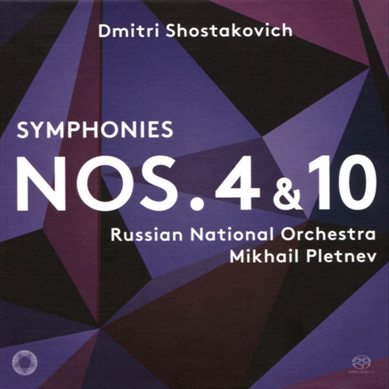 Symphonies 4 And 10/Product Detail/Classical