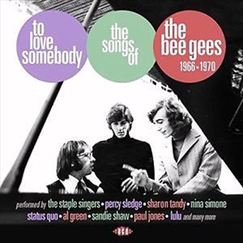 To Love Somebody: The Songs Of The Bee Gees/Product Detail/Compilation
