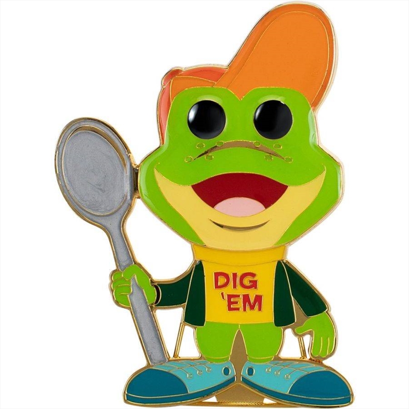 Honey Smacks - Dig 'Em Frog 4" Pop! Enamel Pin | Merchandise
