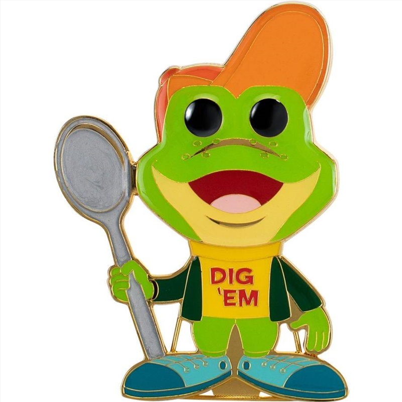 Honey Smacks - Dig 'Em Frog 4" Pop! Enamel Pin/Product Detail/Funko Collections